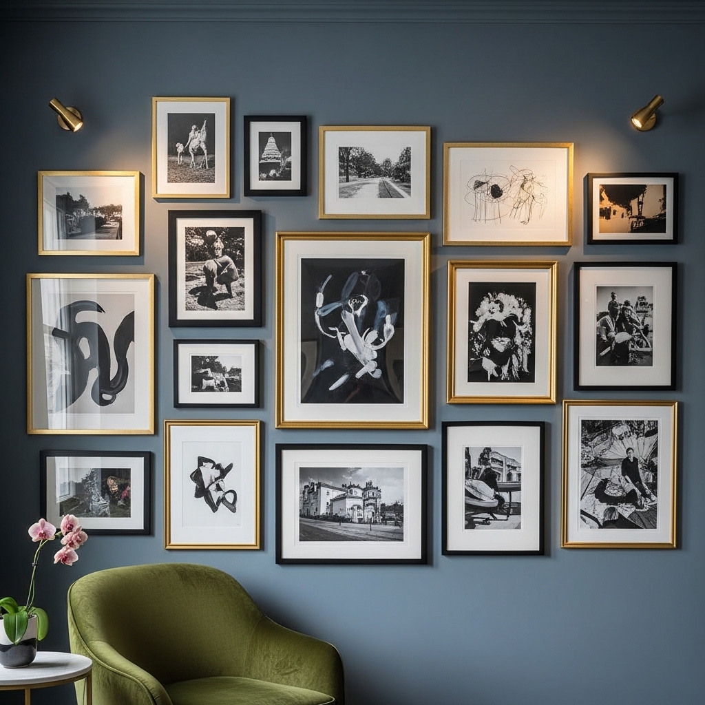 Luxury lifestyle aesthetic interior with minimalist elegance, neutral colors, statement lighting, fresh flowers, and designer decor for elevated everyday experience