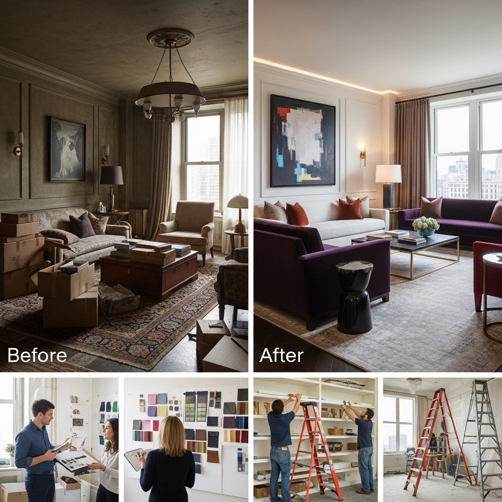 Luxury lifestyle aesthetic interior with minimalist elegance, neutral colors, statement lighting, fresh flowers, and designer decor for elevated everyday experience