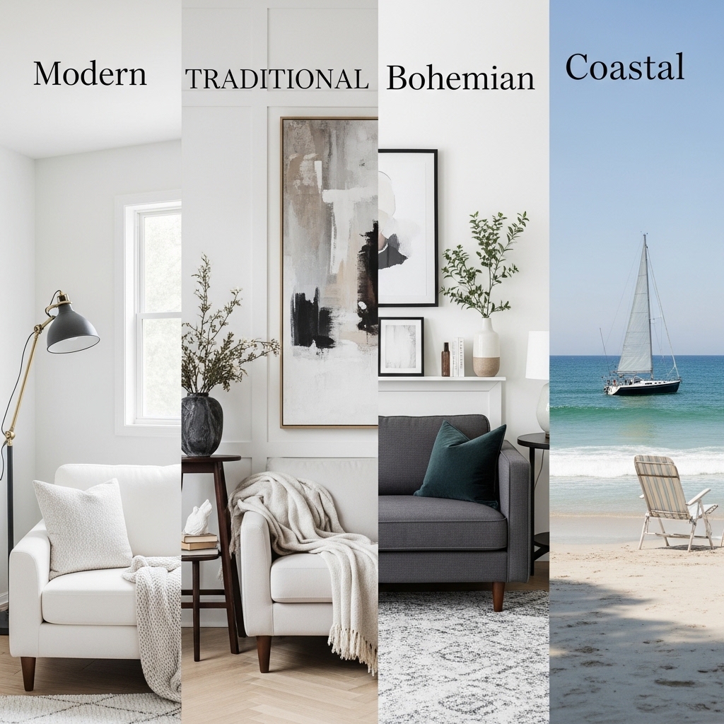 Home interior design styling details with decorative accessories, textured textiles, and thoughtful placement on a coffee table