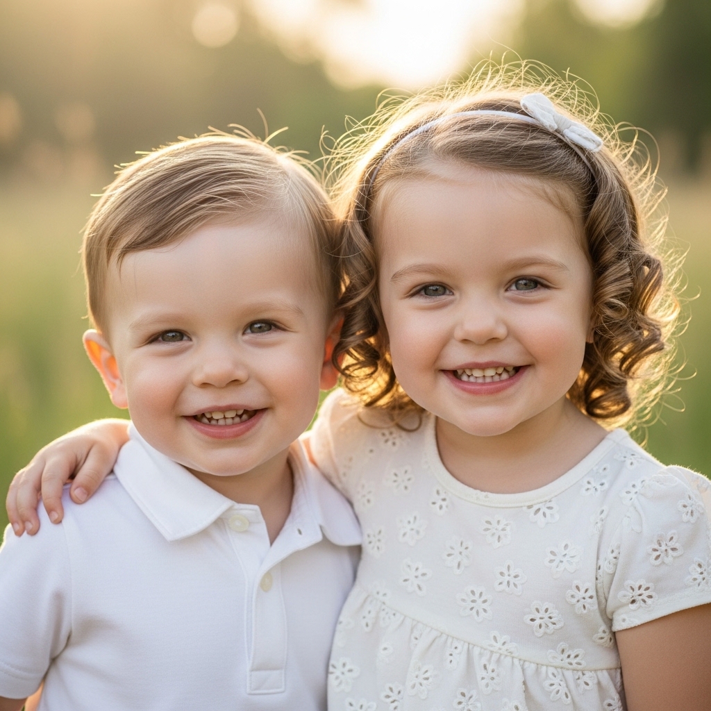 A mother gently styling her daughter's hair while the toddler sits happily with a bow in her hand, showcasing easy toddler hairstyles girl ideas for simple and easy looks, black hair, curly textures, and short hair, with a step-by-step tutorial approach